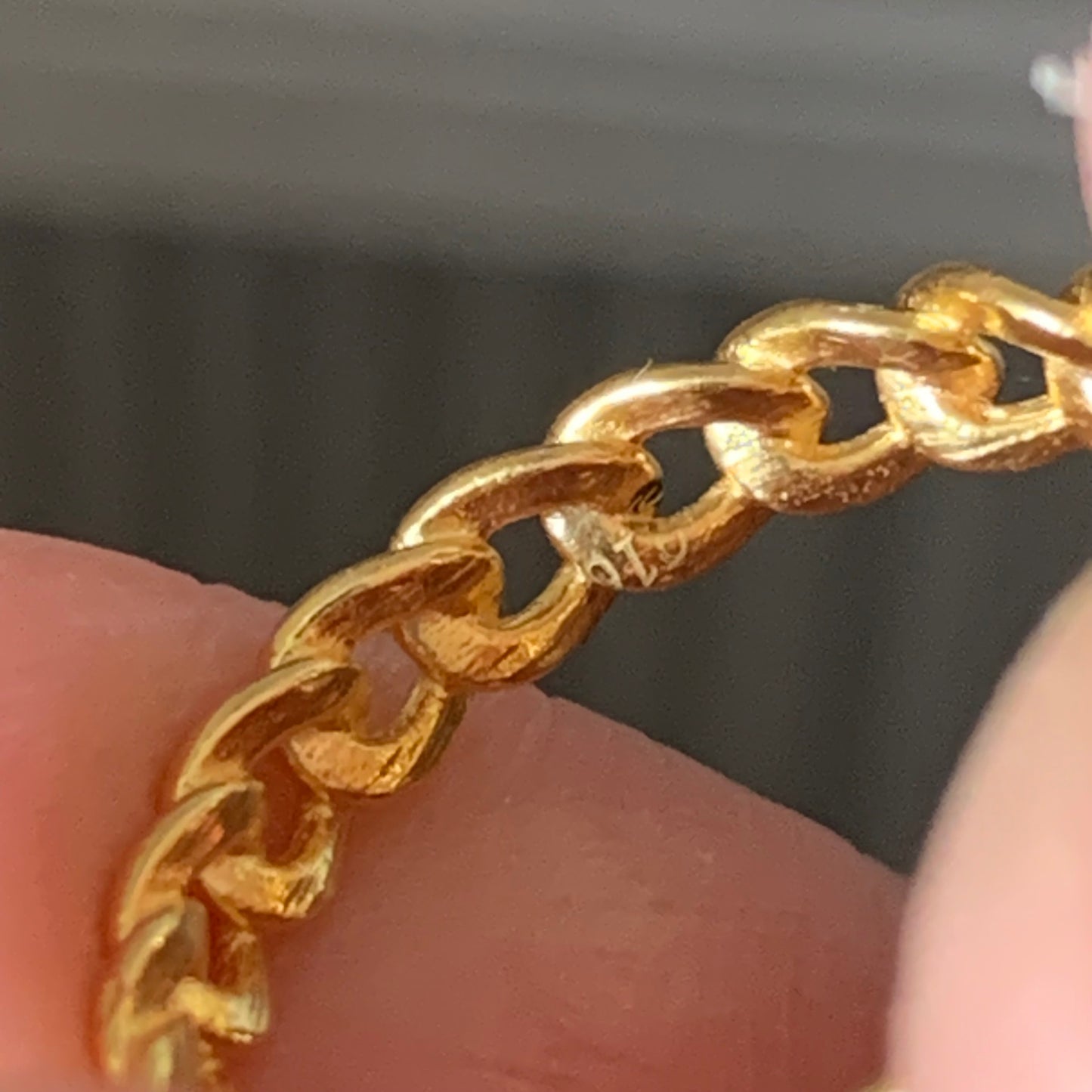 22ct Gold Chain Band | M