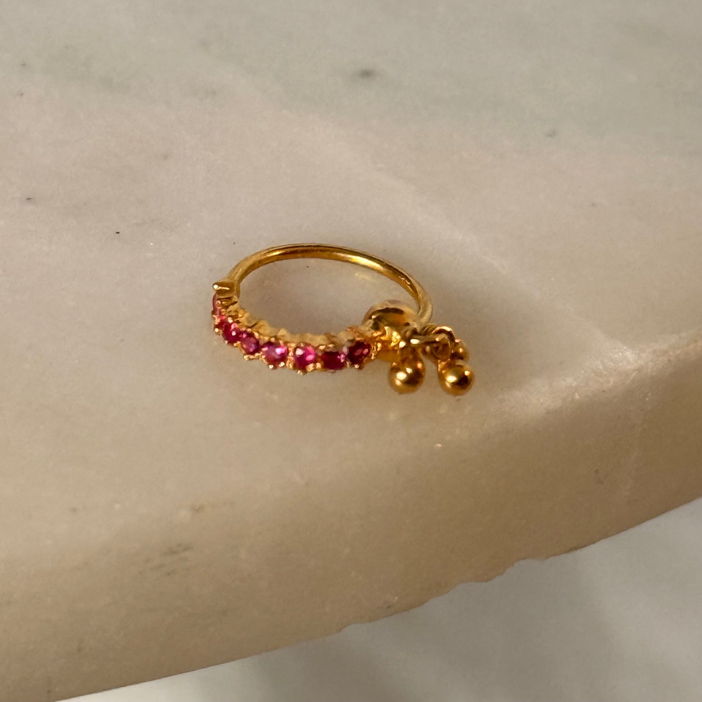 18ct Gold Hoop | 7mm