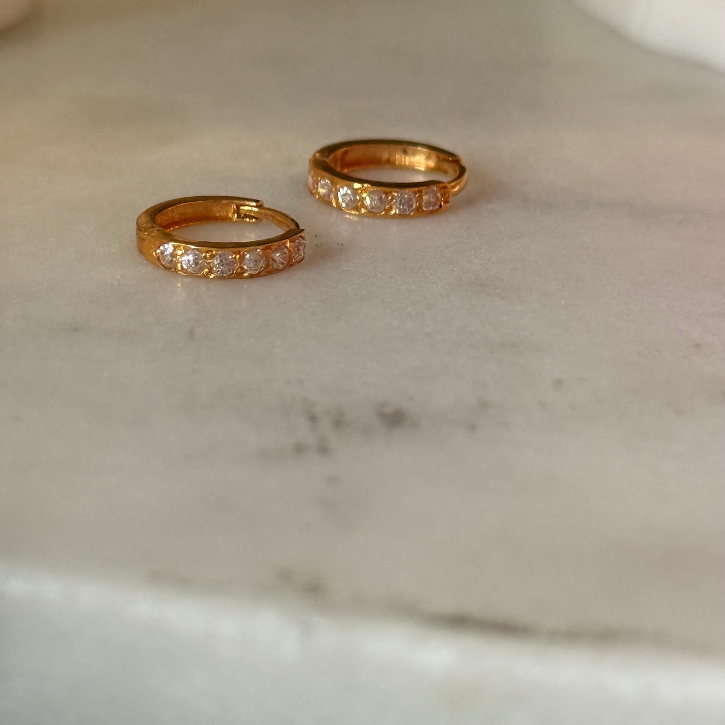 18ct Gold Hoop | 7mm