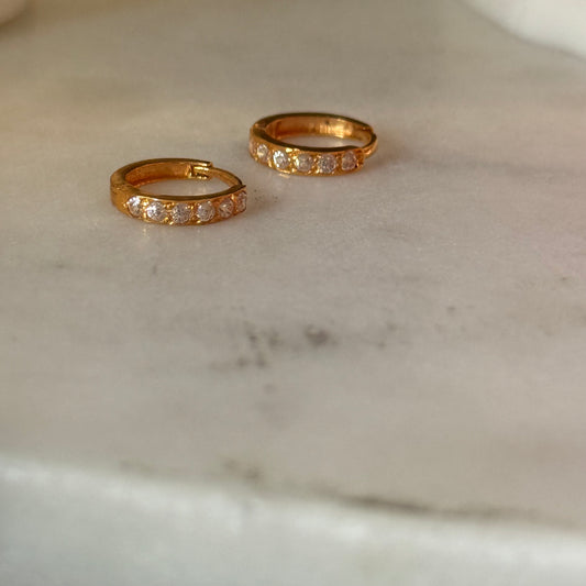 18ct Gold Hoop | 7mm