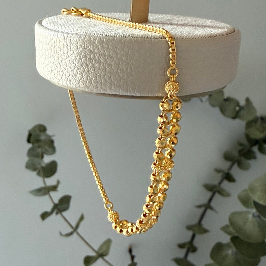 22ct gold bracelet | small/medium