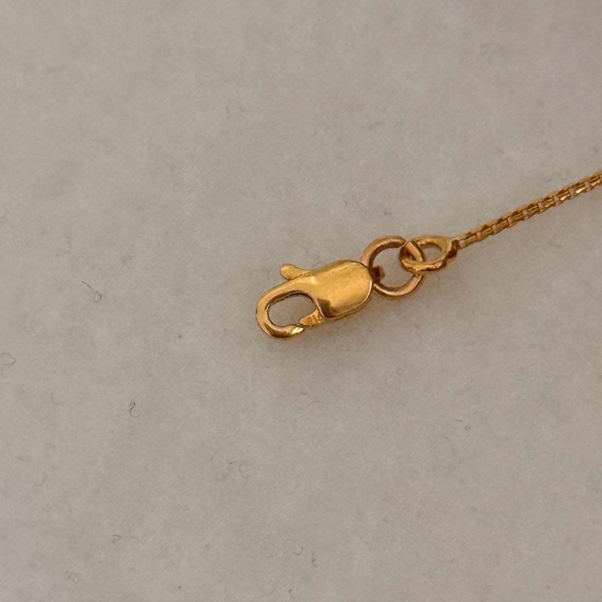 22ct Gold minimalist beaded necklace | 20 inches