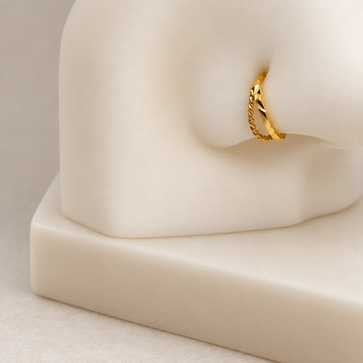 Signature | Classic 7.5mm double band, 18ct