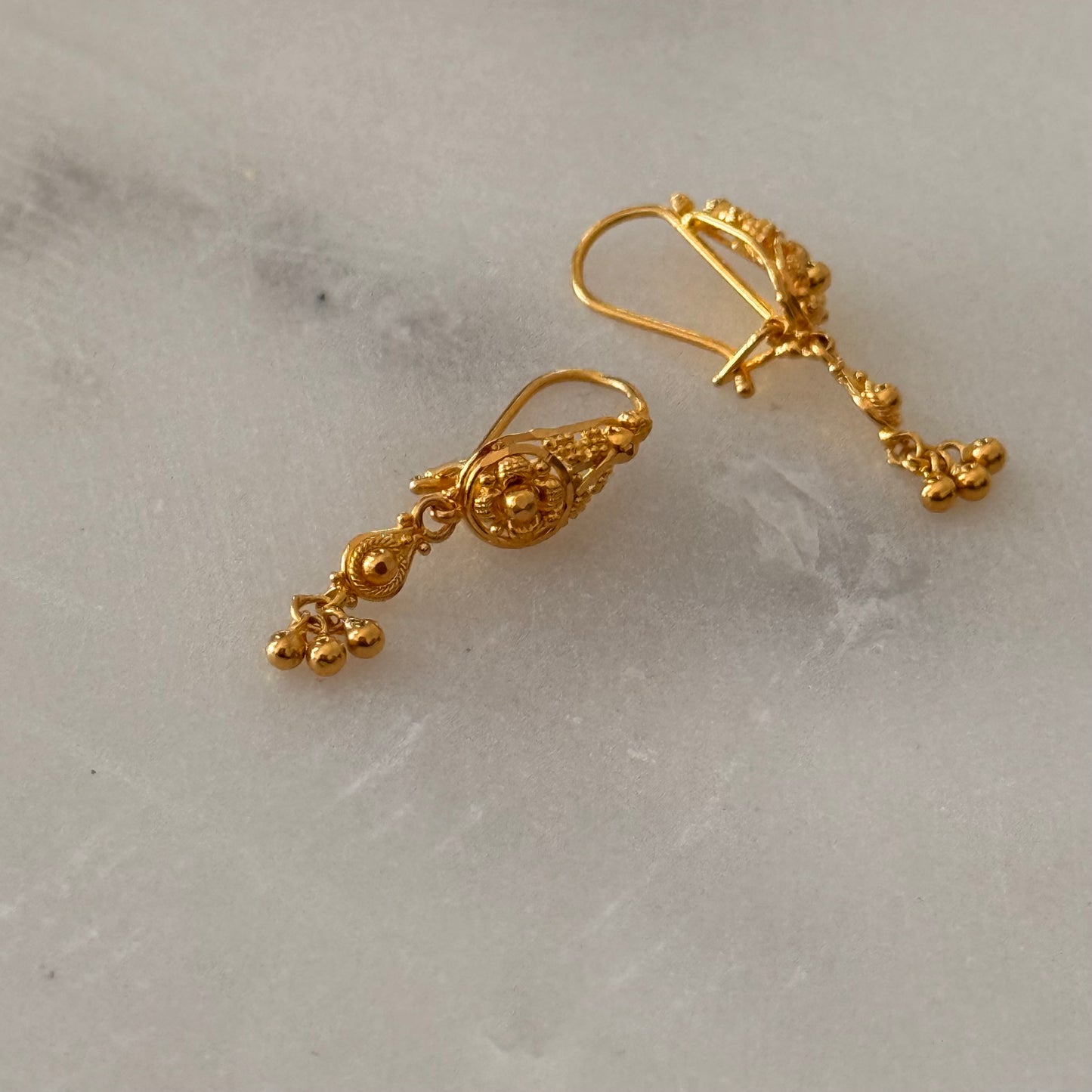Maharani 22ct Drop Earrings