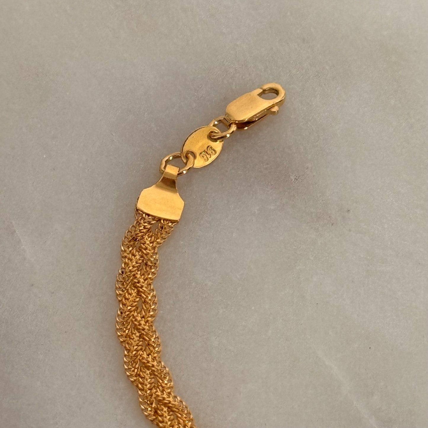Petite, Baby braided bracelet | 4.4 inches