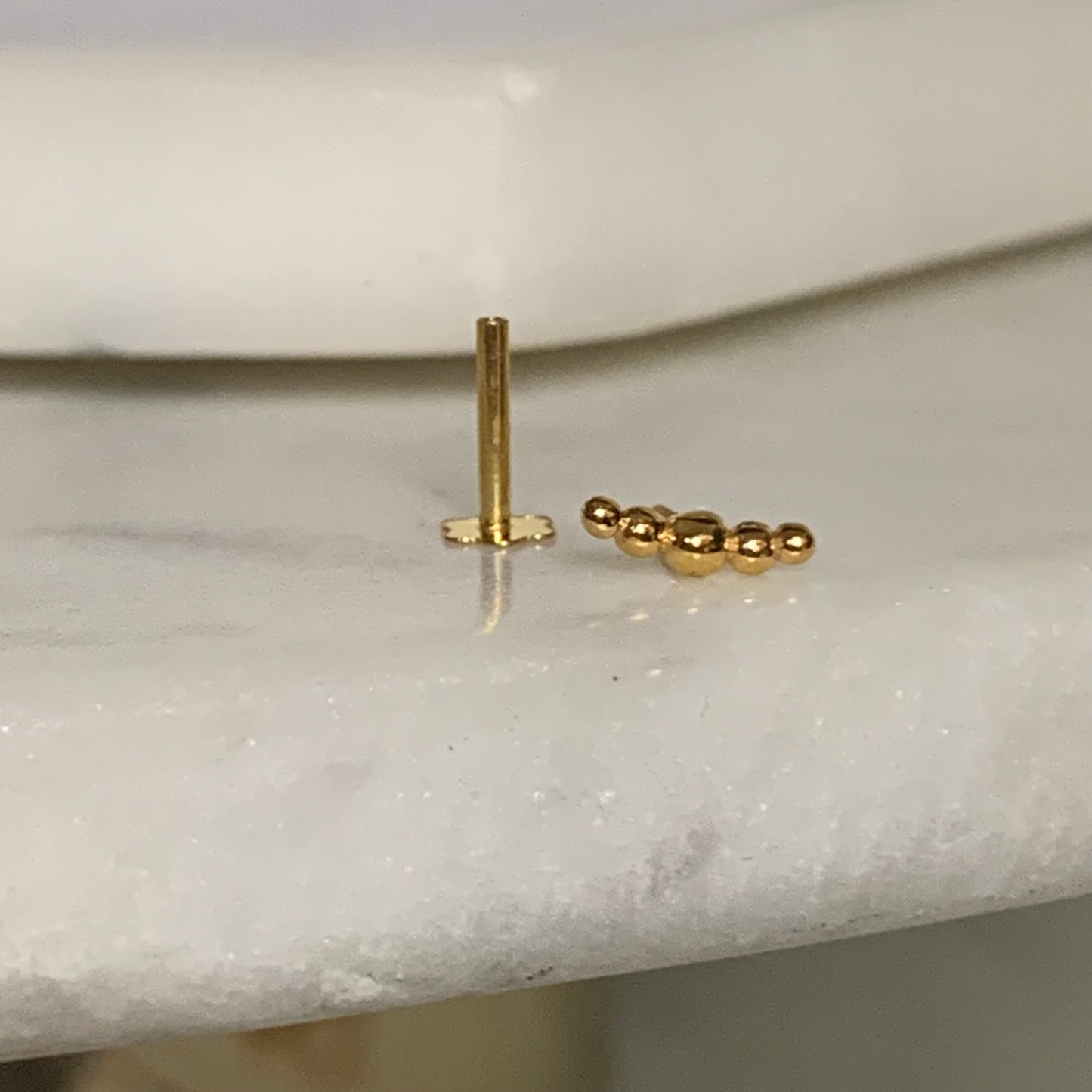 18ct Gold Stud | 7mm