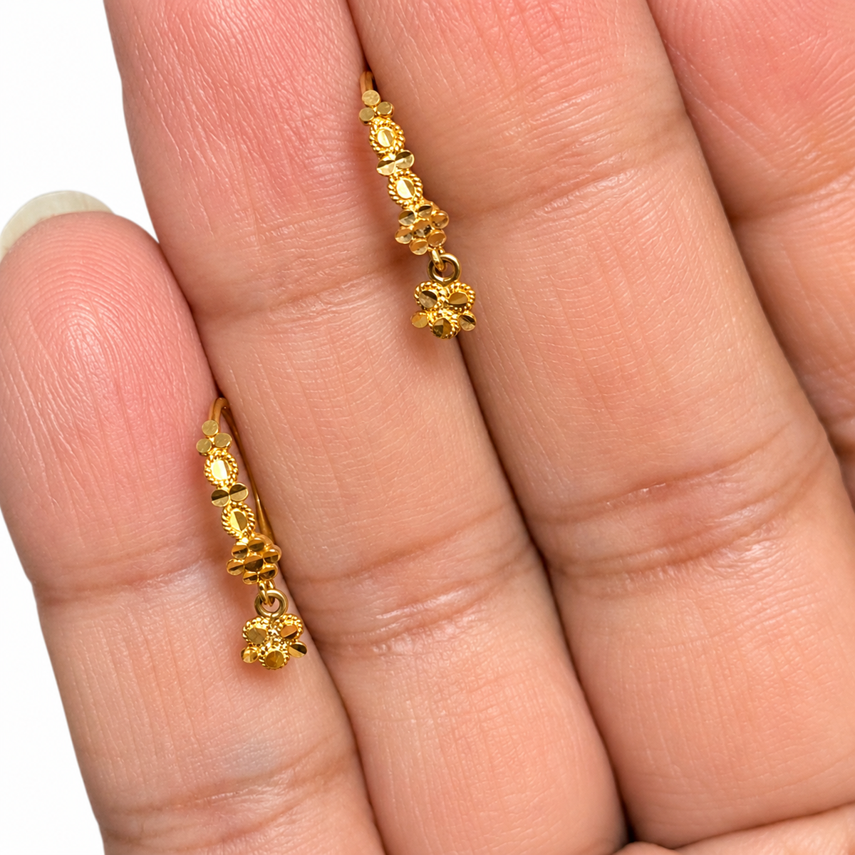Eliyah- 18ct gold hoop