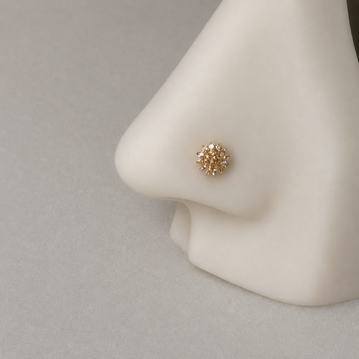 Autumnal Collection | Radiance, 18ct Gold Cluster Studs