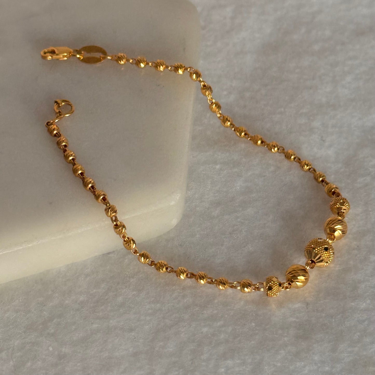 Dhaka | 22ct gold classic bracelet