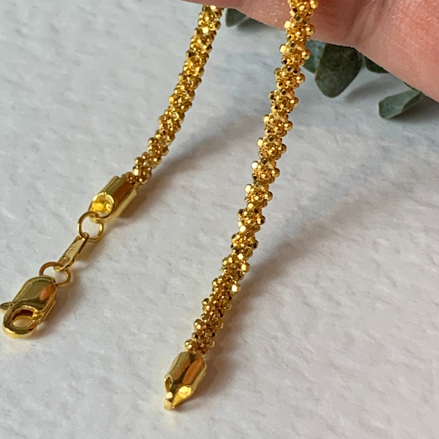 22ct gold bracelet | 6 inches xs