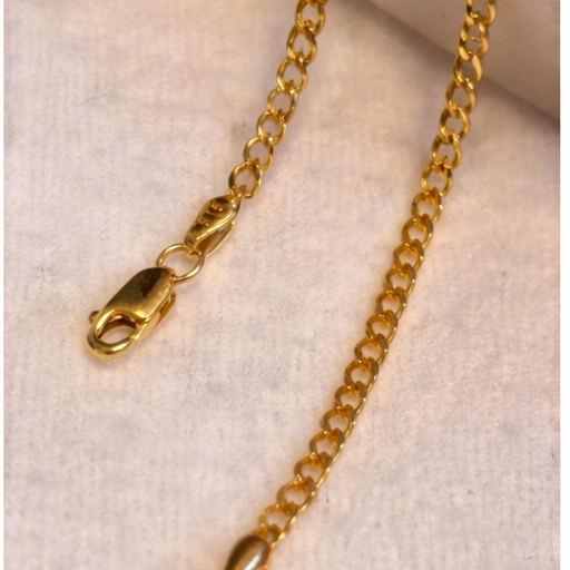 Link chain minimal bracelet | 22ct
