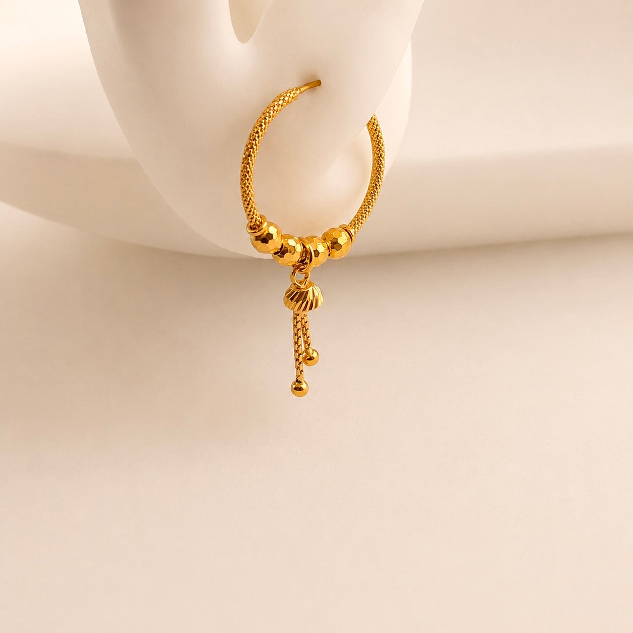 Idlib | 22ct gold Jumka Pair