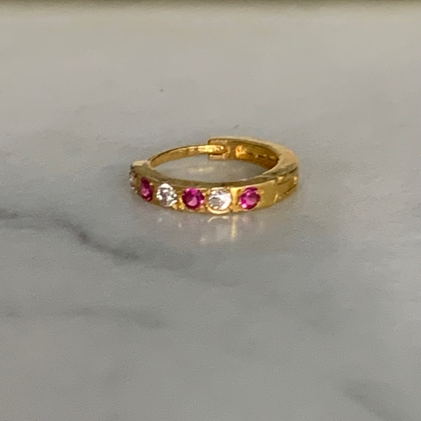 18ct Gold Hoop | 7mm