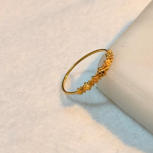 22ct Minimalist Ring | O 1/2