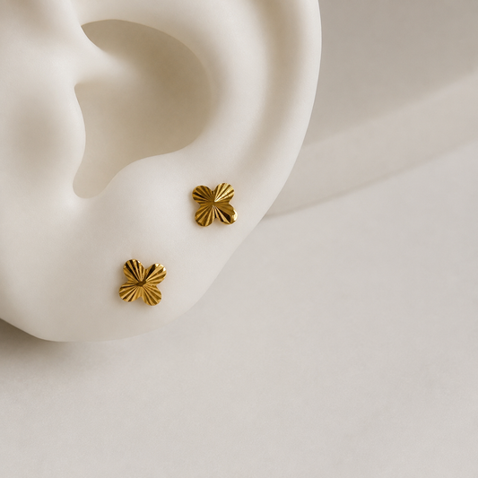 Fleur | 18ct stud