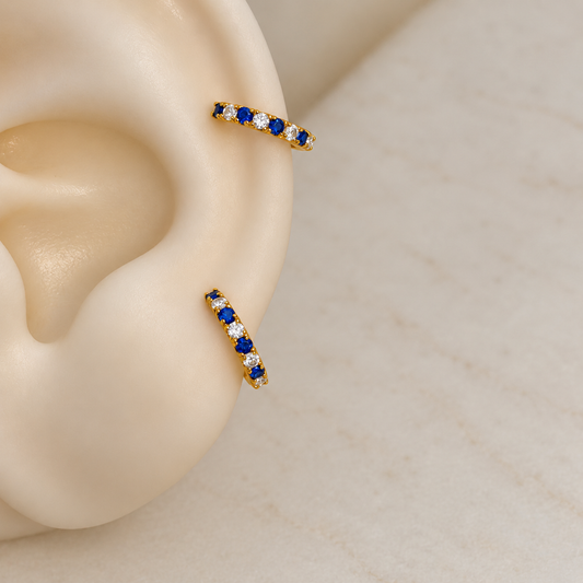 Autumnal Collection | Royal, 18ct hoop (7.5mm)