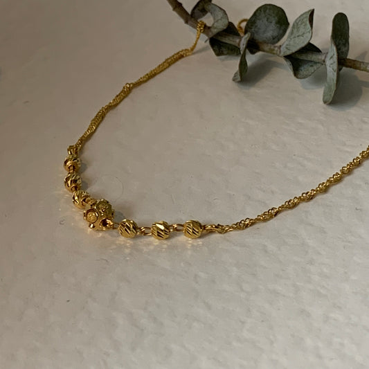 22ct gold bracelet | medium