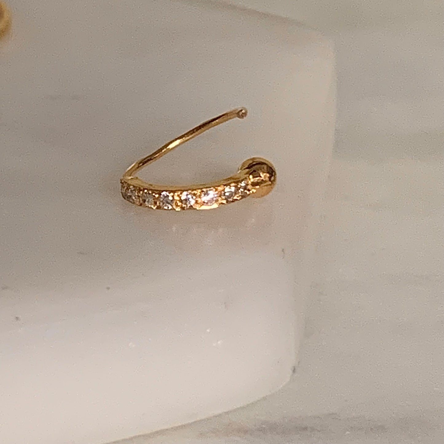 18ct Gold Hoop | 9mm