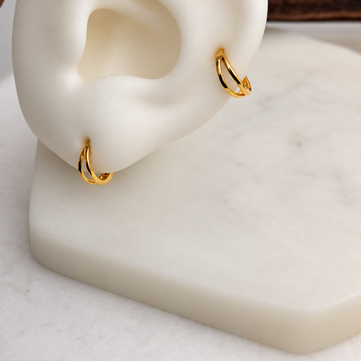 Signature | Classic 7mm double band, 18ct