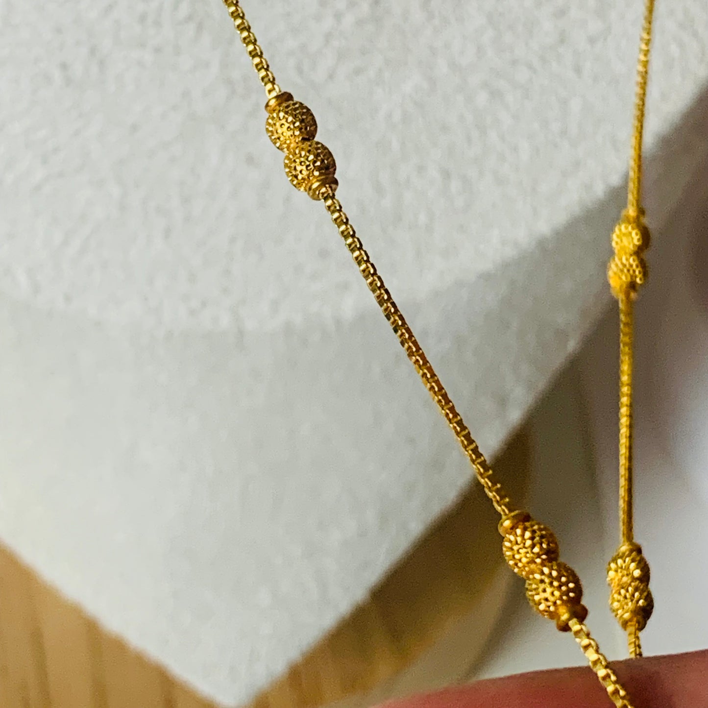 22ct Gold Beaded Mala | 20.7 inches