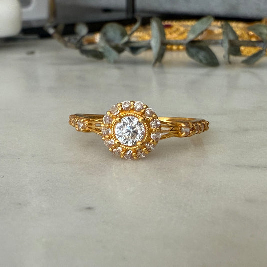 22ct Gold Ring | O 1/2