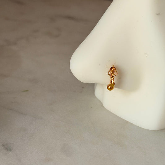 Rumi hoop, 18ct gold