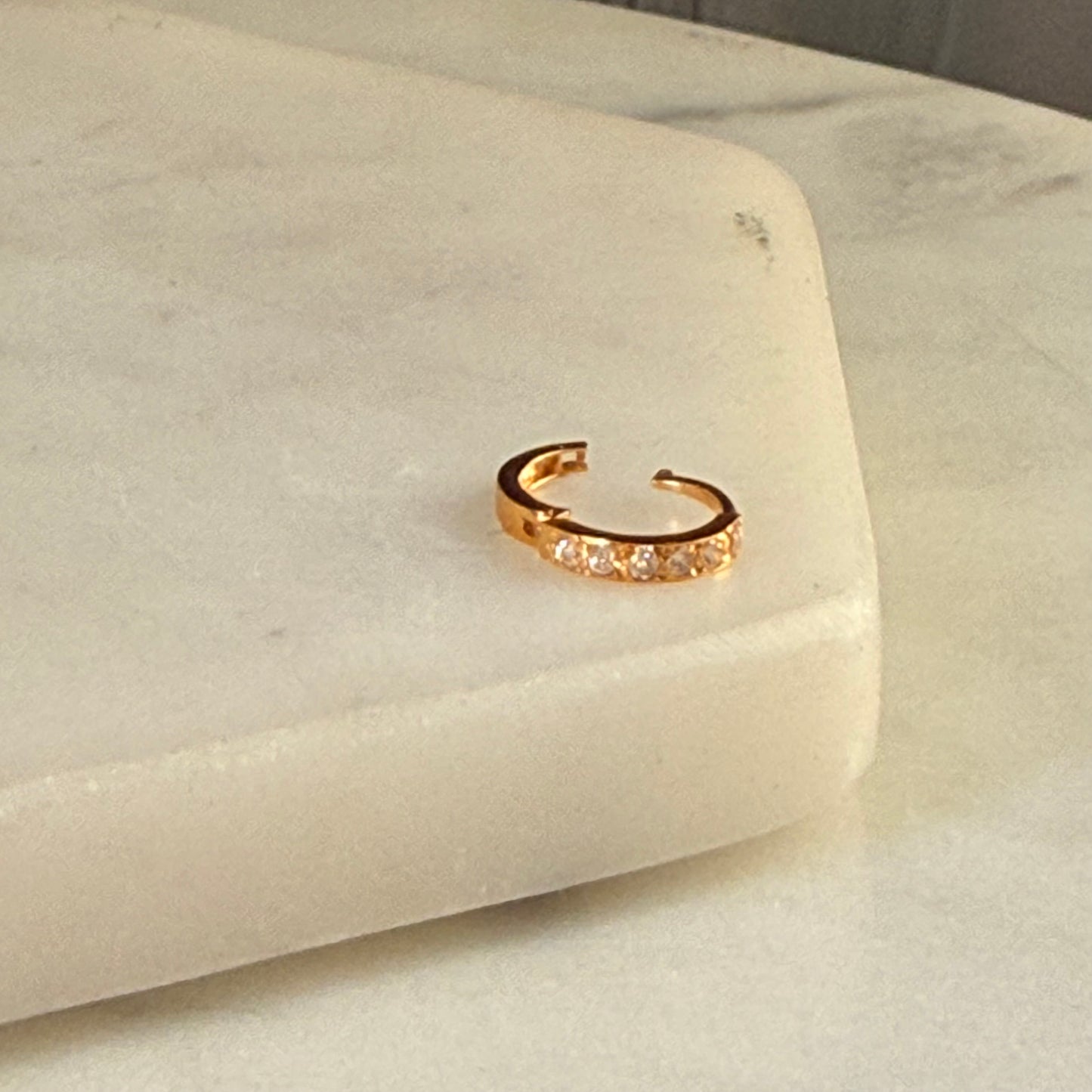 18ct Gold Hoop | 7mm