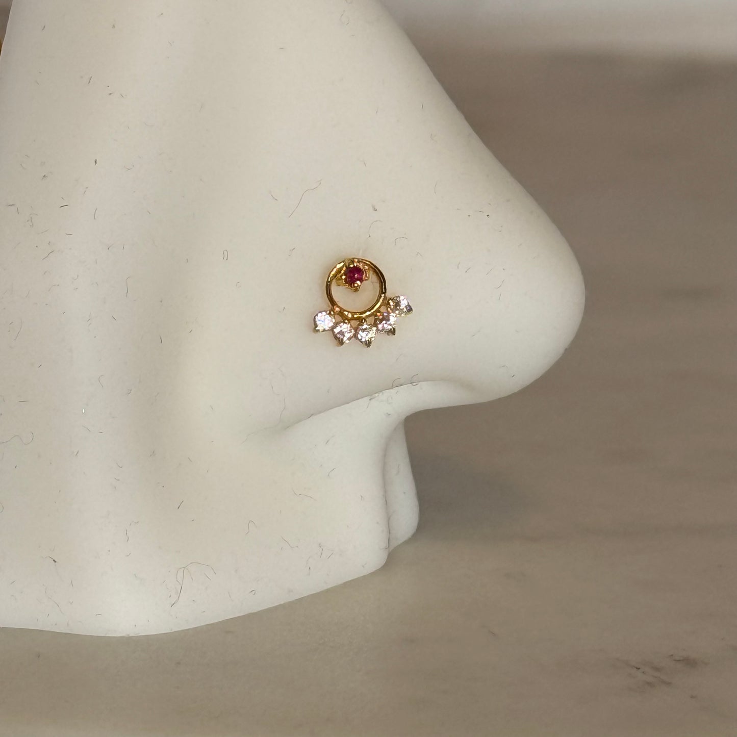 Diaz | 18ct Gold, 7mm by 6mm