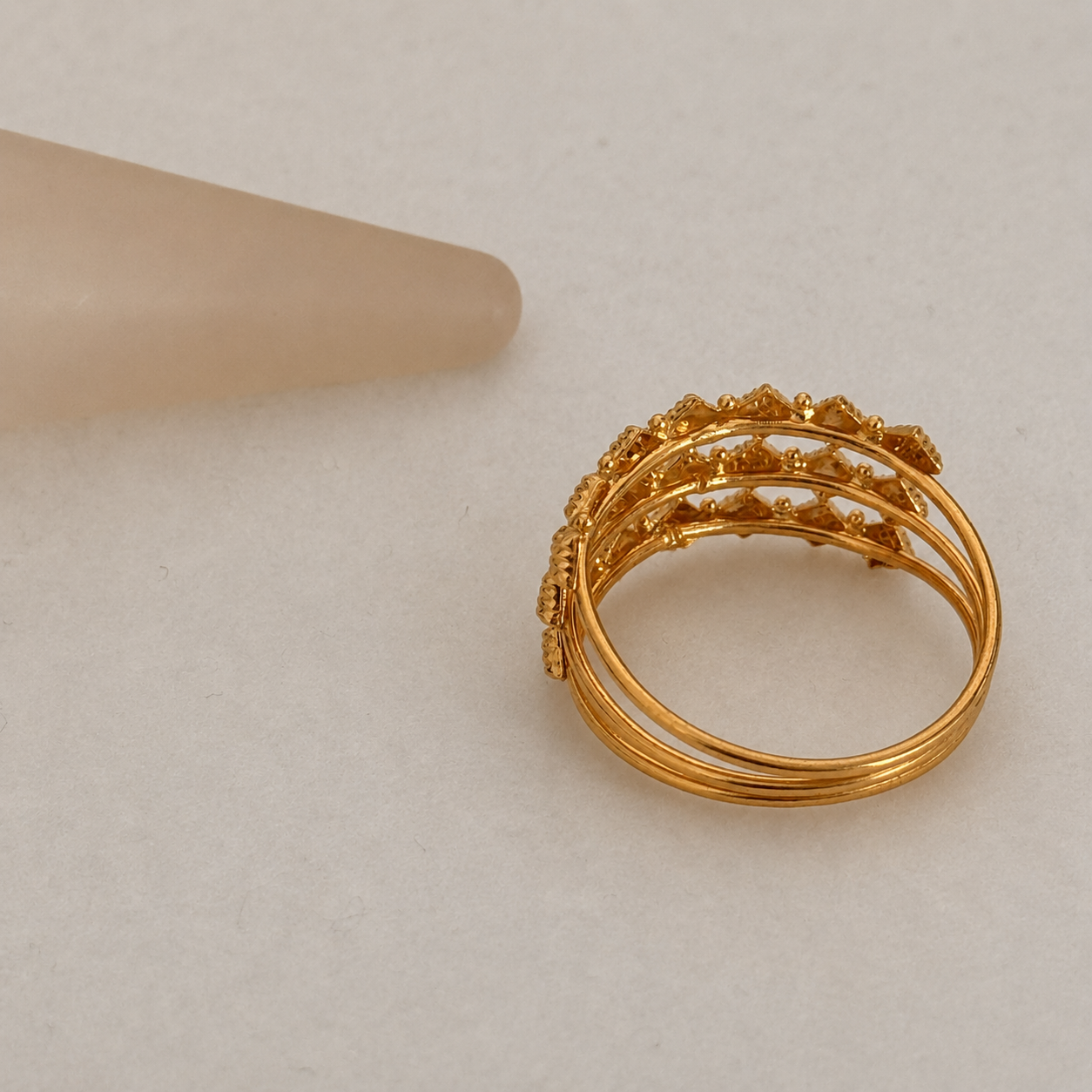 Jaipur | 22ct gold ring, L