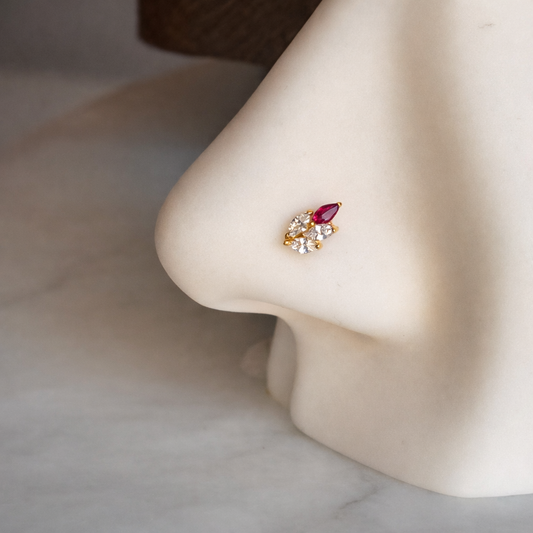 Prim, 18ct Gold Stud | small