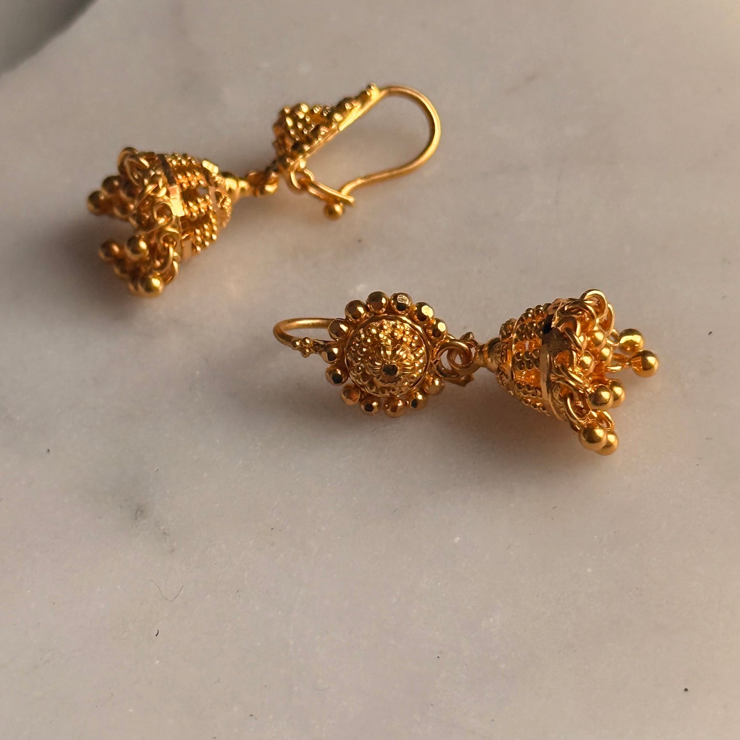 Jumka, 22ct gold pair