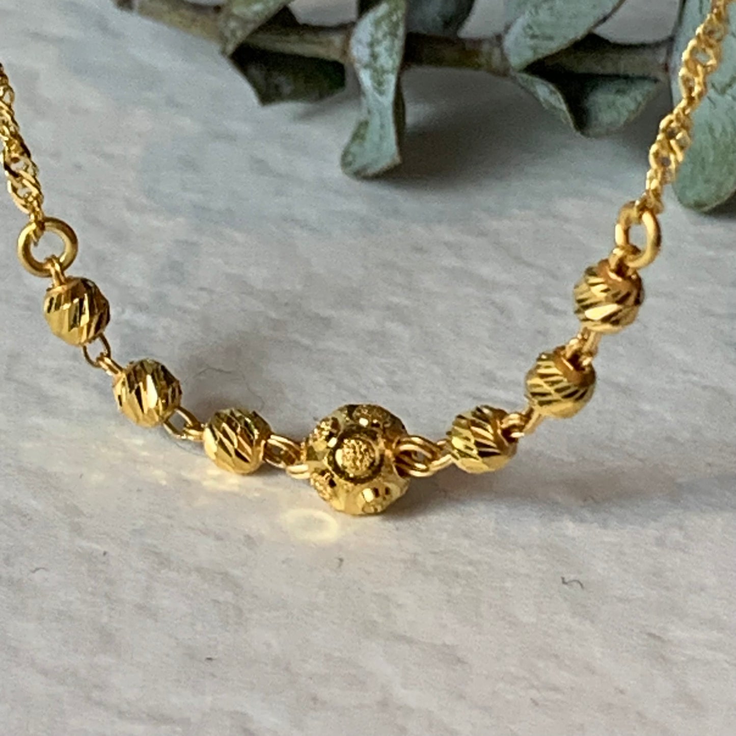 22ct gold bracelet | medium
