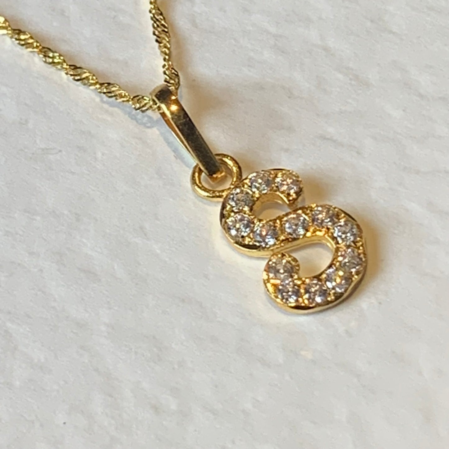 22ct Gold Chain & Pendant | 18 inches