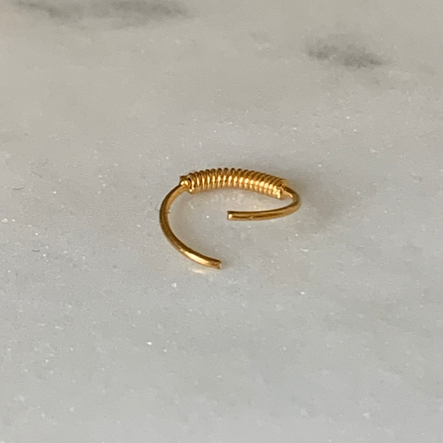 18ct Gold Hoop | 7mm
