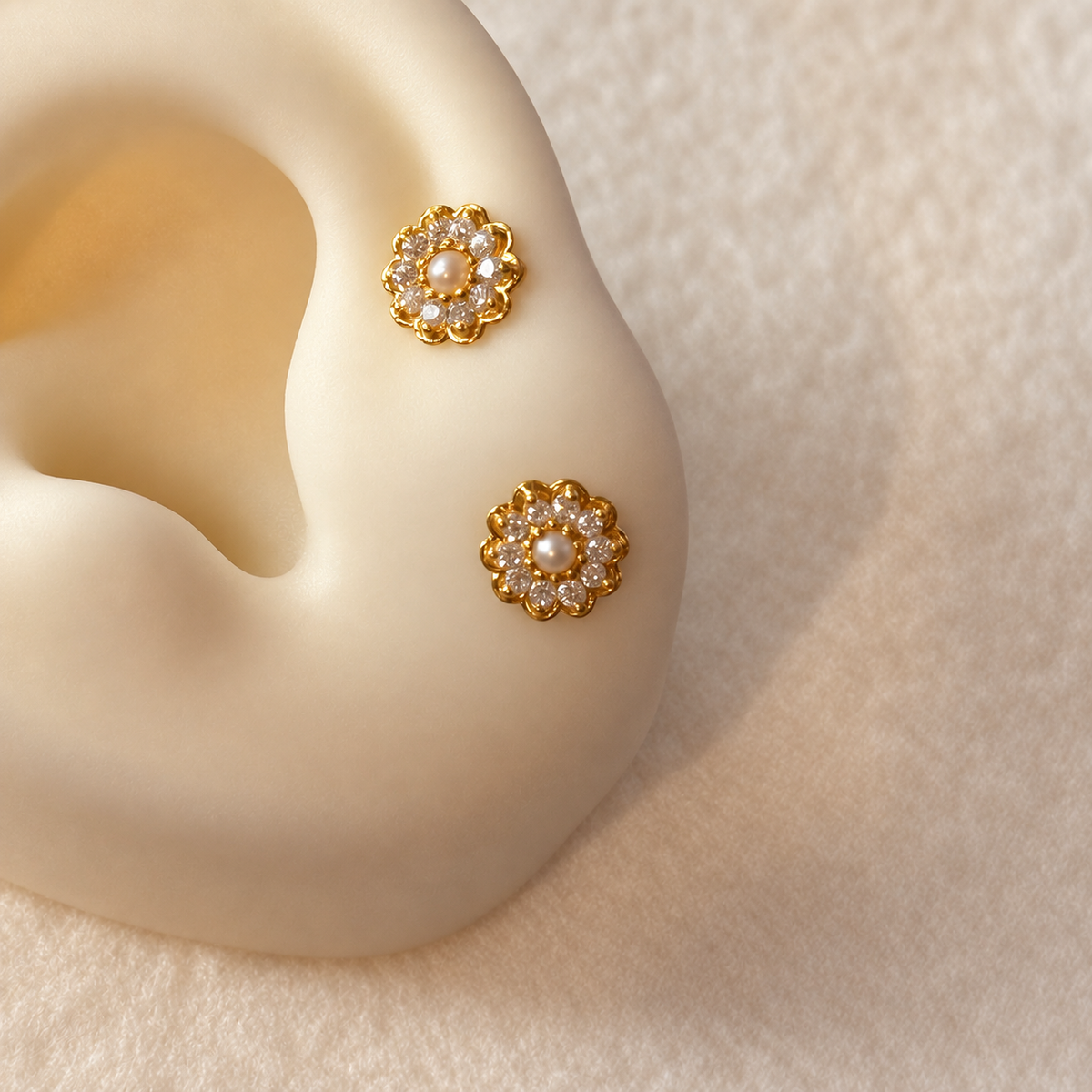Mayfair Collection | Rosette (14ct) 7.5mm