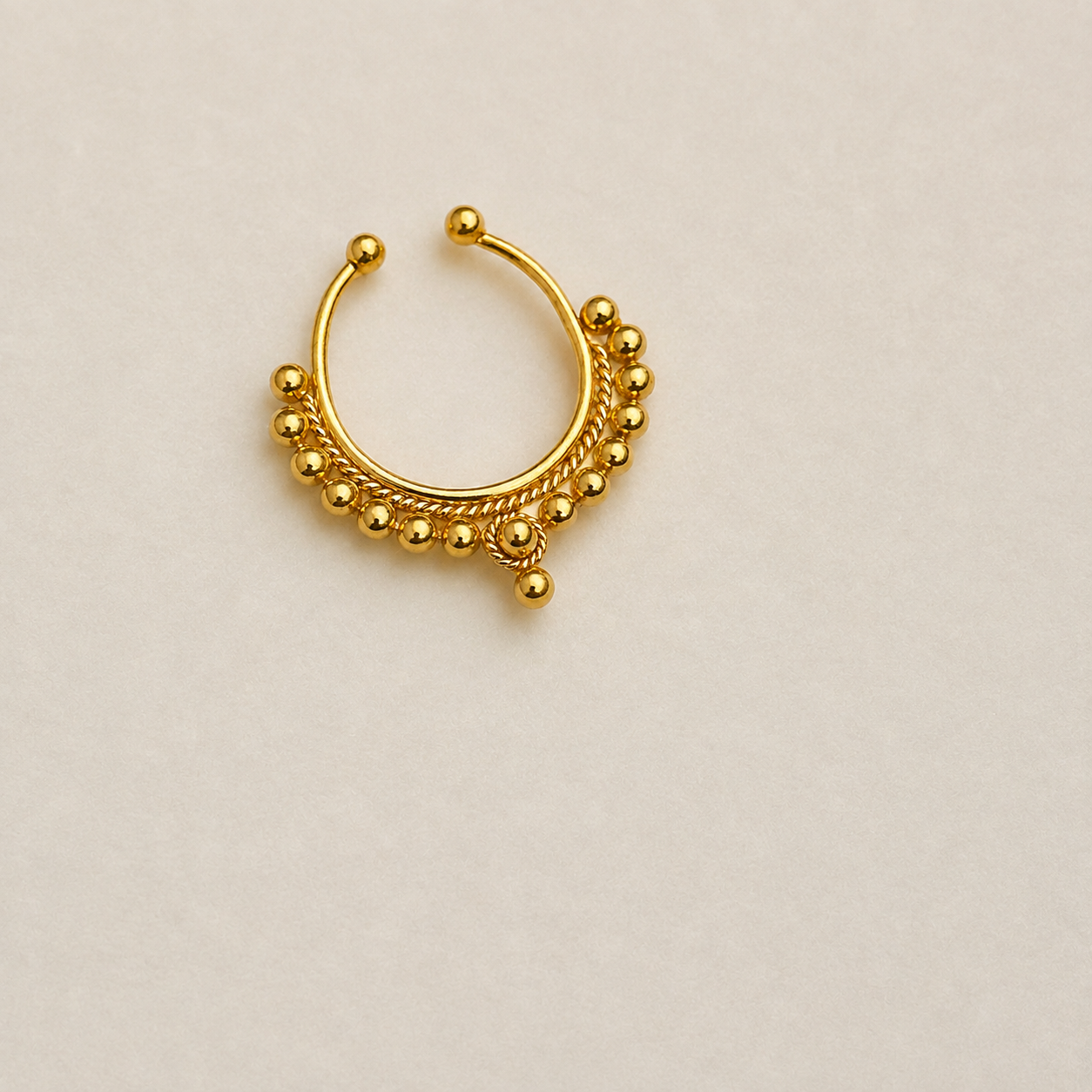 Autumnal | Ornate Septum Hoop