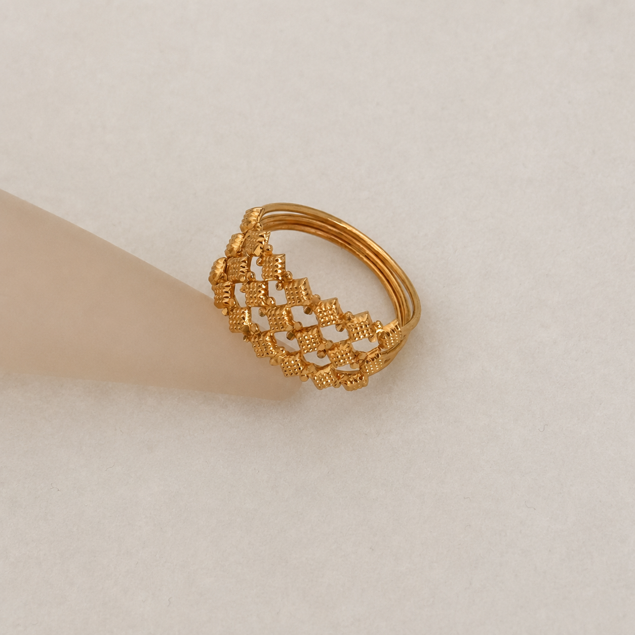 Jaipur | 22ct gold ring, L
