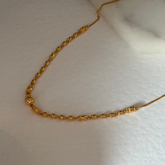 22ct Gold necklace | 15.8 - 16 inches