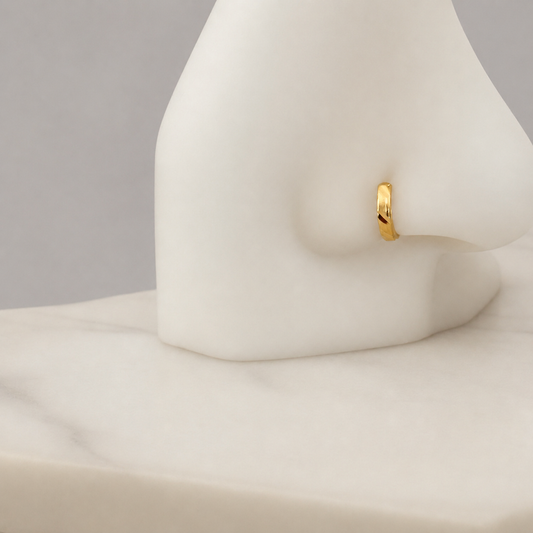 18ct 6mm hoop
