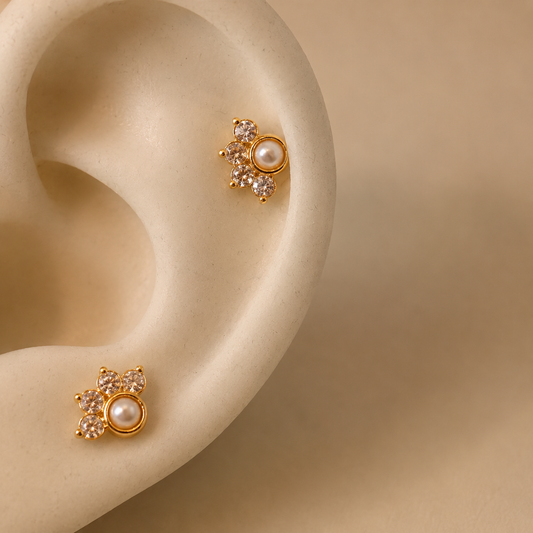 Whimsical Petite Pearl | 18ct gold