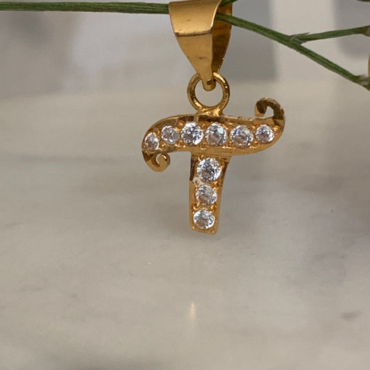 18ct Gold Pendant | T