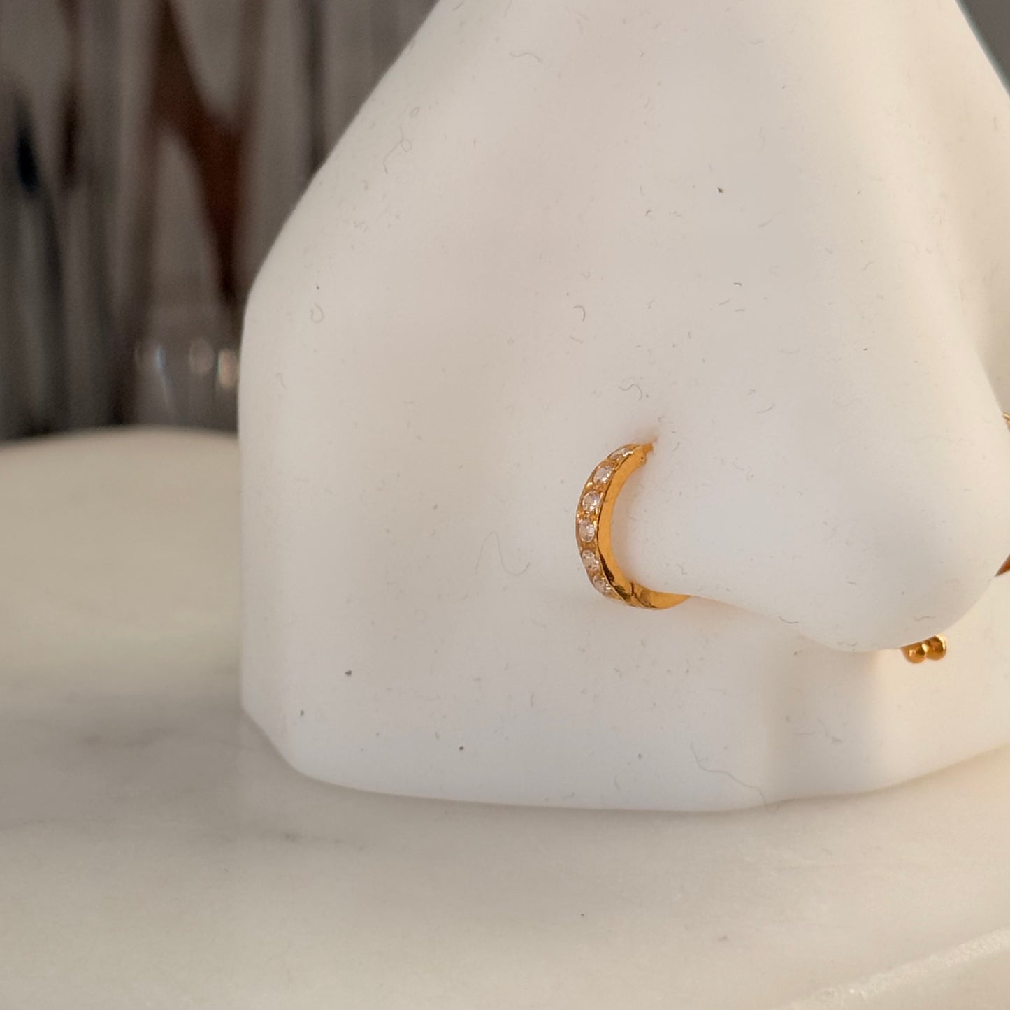 18ct Gold Hoop | 7mm