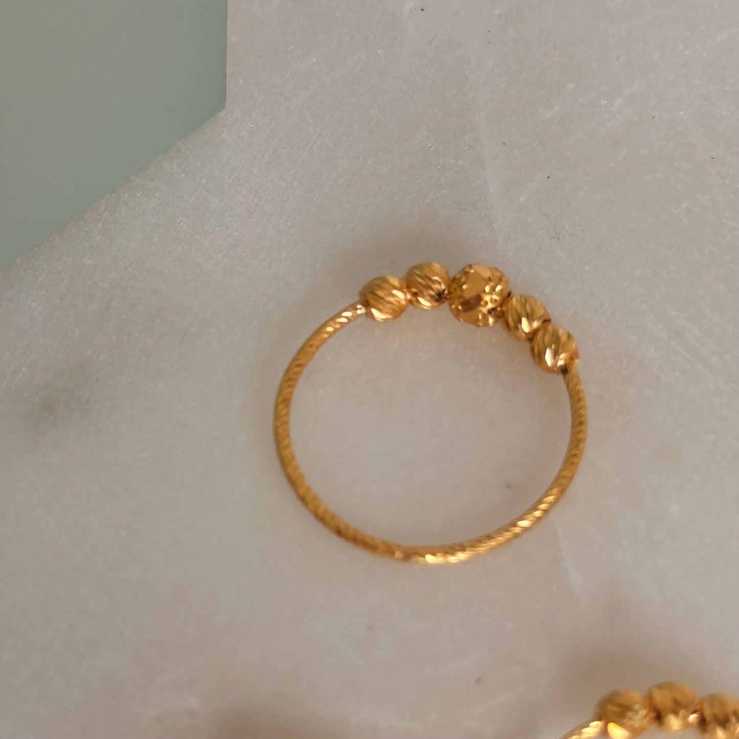 Jaipur | Minimal 22ct Ring (Size L)