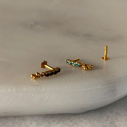 18ct Gold Drop stud (circa 2017)