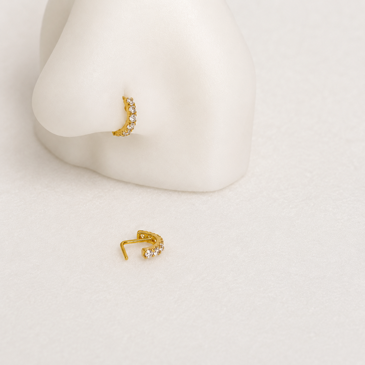 18ct Gold Single Stud | 5mm