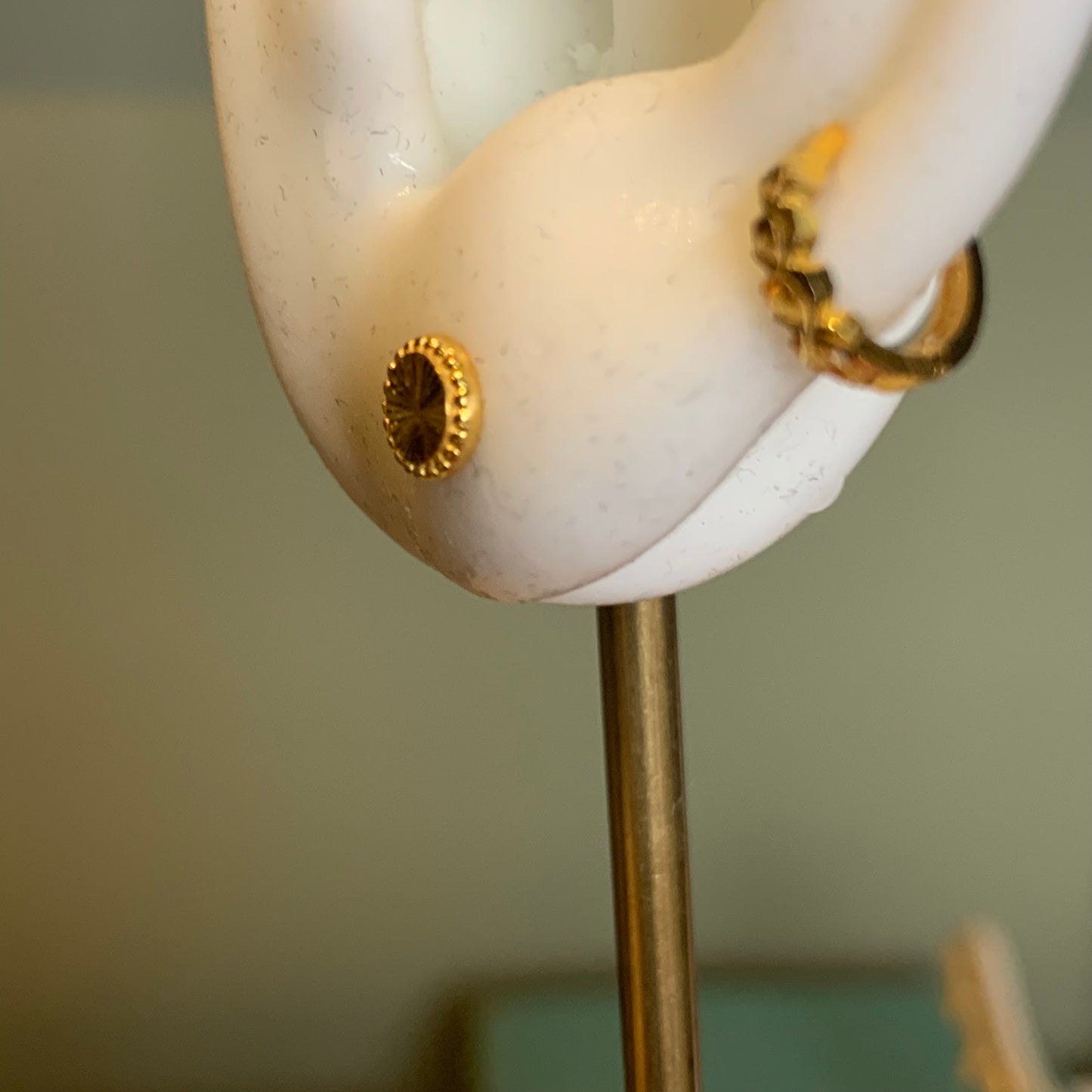 18ct Gold Round Stud Pair | 5mm