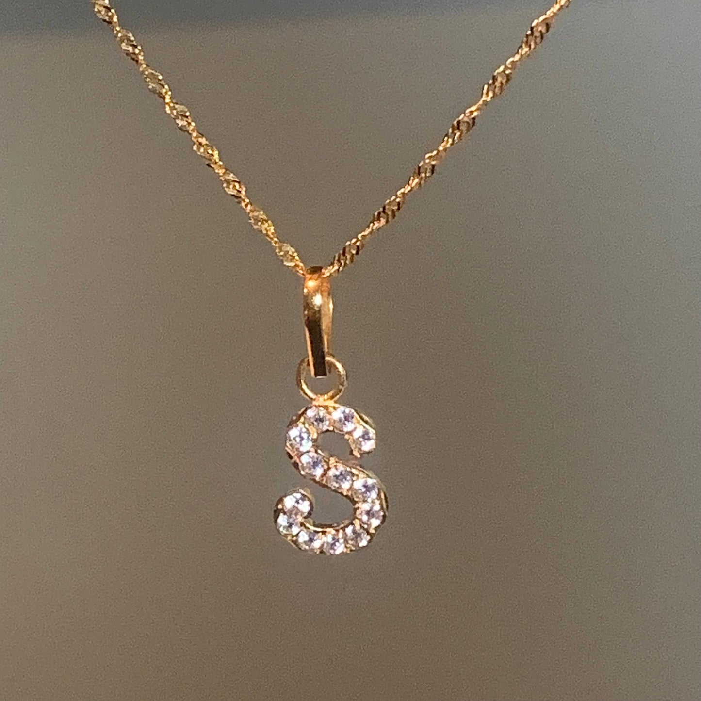 22ct Gold Chain & Pendant | 18 inches