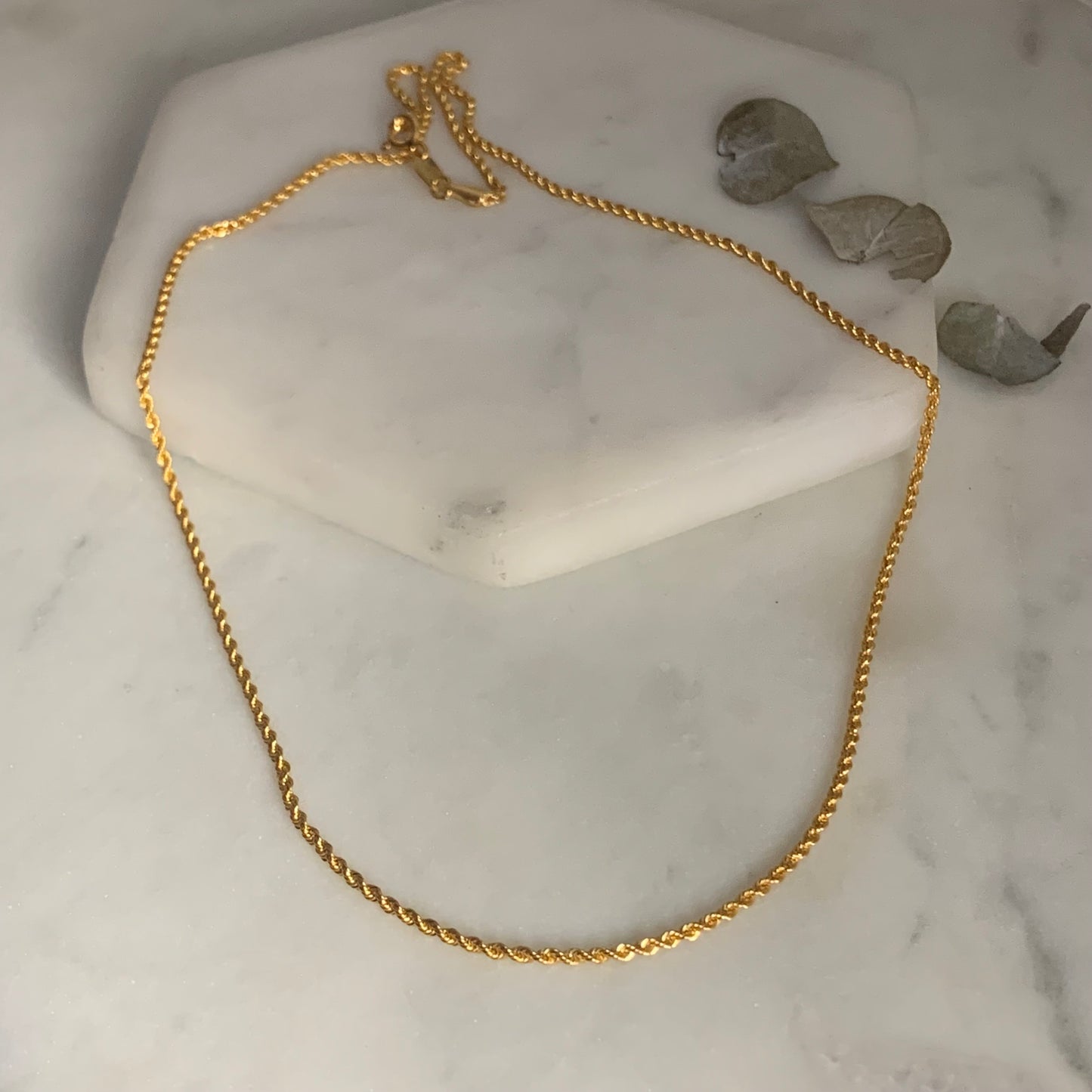 22carat gold chain | 18inch