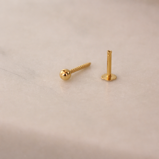 Mini bead, 18ct Gold | 2mm