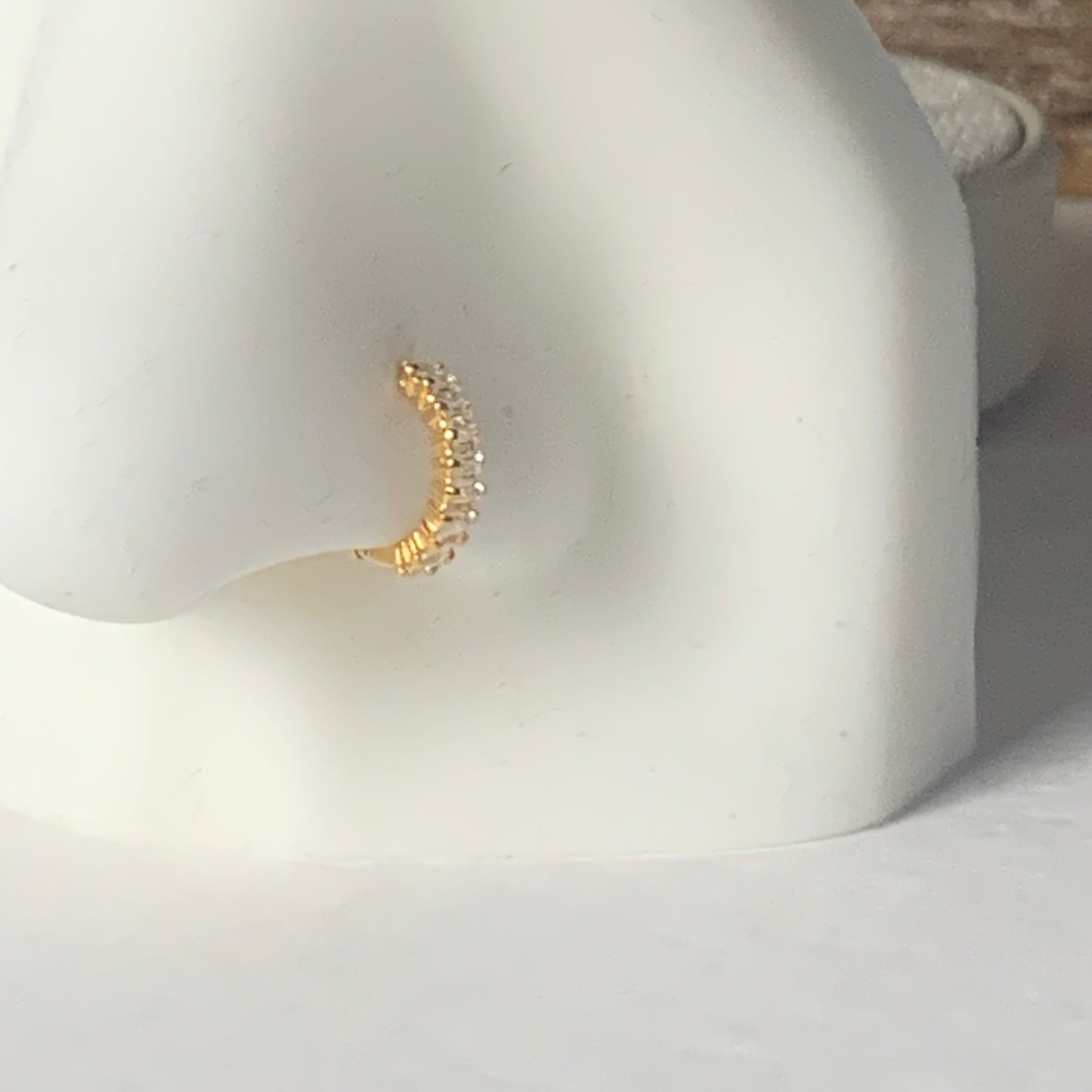 18ct Gold Hoop | 6mm